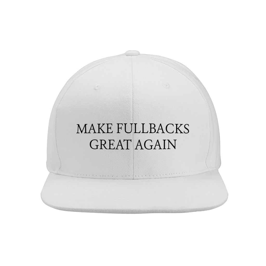 MFGA White Snapback-Make Fullbacks Great Again by Keith Smith